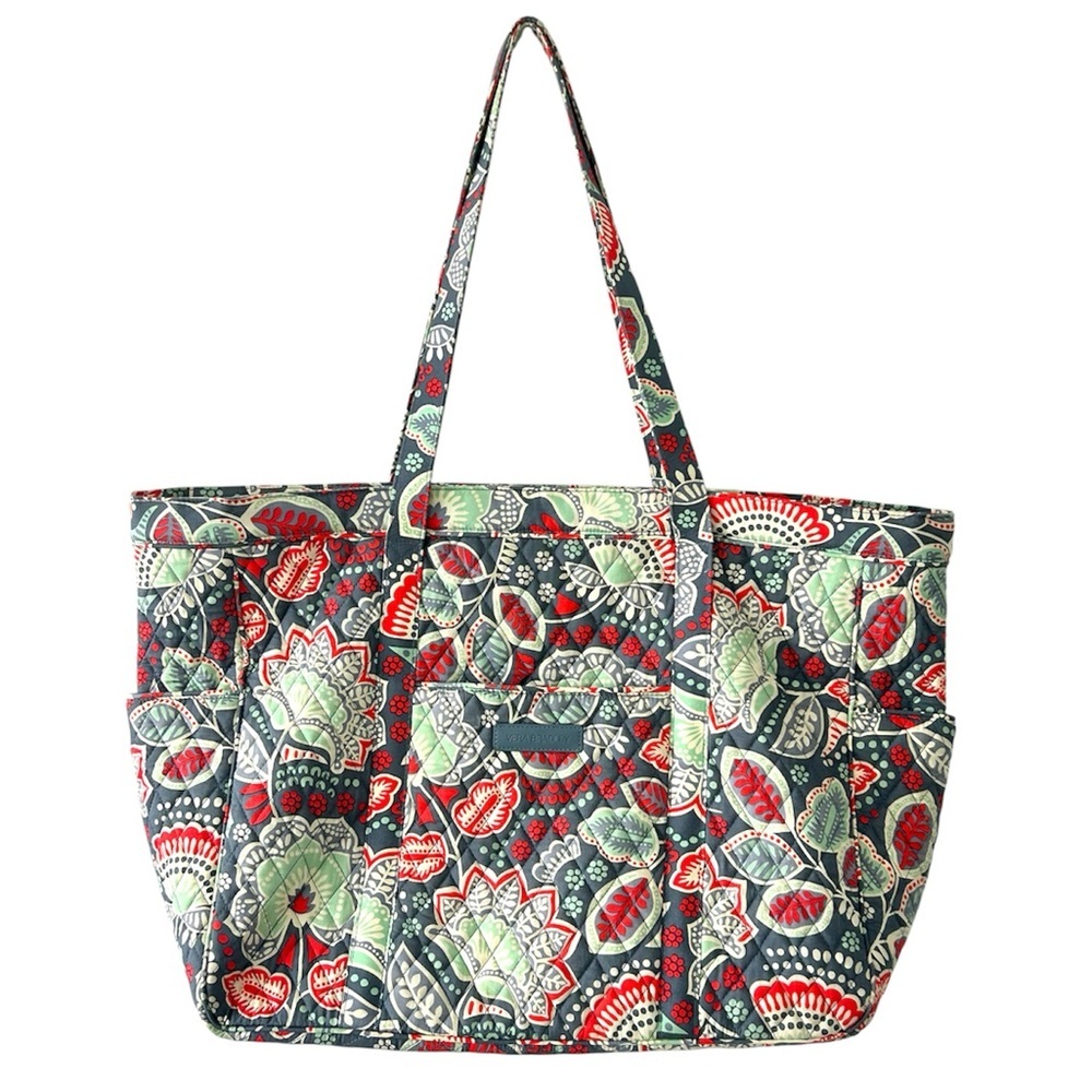 Vera Bradley Nomadic Floral Quilted Get Carried Away Tote